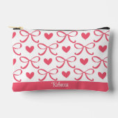 Coquette Bow en Hart Accessoire Tas (Voorkant)