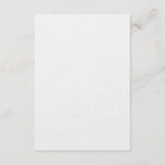 Coquette Bow formele bruiloft details QR-code Informatiekaartje (Achterkant)