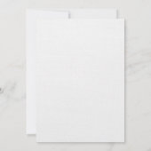 Coquette Bow formele bruiloft uitnodiging (Achterkant)