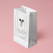 Coquette Bow Frans Roze Stijlvolle Bruidsmeisje Na Klein Cadeauzakje