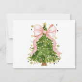 Coquette Bow Kerstboom Vakantie Girly Outfit W (Voorkant)