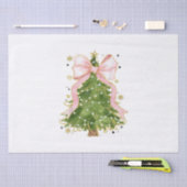 Coquette Bow Kerstboom Vakantie Girly Outfit W Tissuepapier (Craft)