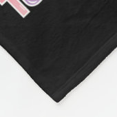 Coquette Bow Leerkracht 100 dagen School 8 Fleece Deken (Hoek)