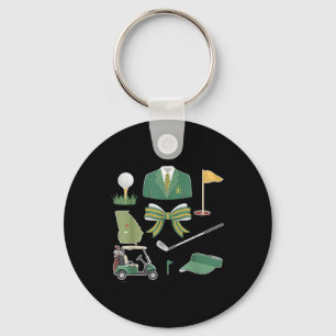 Coquette Bow Masters golftoernooi Graphic voor W Sleutelhanger