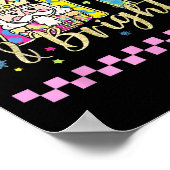 Coquette Bow Merry Bright Christmas Pyjama H Poster (Hoek)