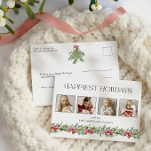 Coquette Bow Mistletoe Happiest Feestdagen 4 Foto