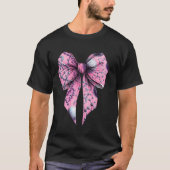 Coquette Bow Moleculaire Biologie DNA-genen Celbio T-shirt (Voorkant)