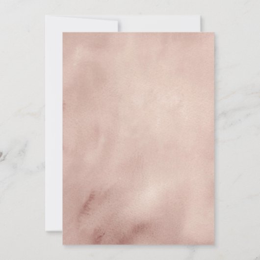 Coquette Bow Moon Boho Baby shower Uitnodiging (Achterkant)