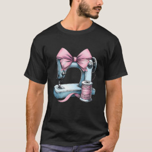 Coquette Bow naaimachine quilten quilter lint T-shirt