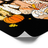 Coquette Bow Pencil Fall First Grade Teacher Schoo Poster (Hoek)