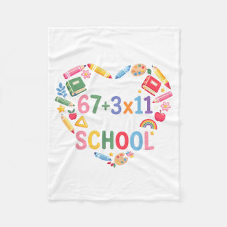 Coquette Bow Pencil Mask Beads Mardi Gras Teacher  Fleece Deken