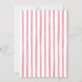 Coquette Bow Pyjama en Processo Bruiloftsfeest Kaart (Achterkant)