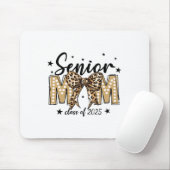 Coquette Bow Senior Mom CL van 2025 Afstuderen Afs Muismat (Met muis)