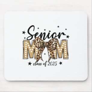 Coquette Bow Senior Mom CL van 2025 Afstuderen Afs Muismat