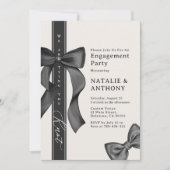 Coquette Bow Stropdas We binden het knoop Verlovin Kaart (Voorkant)