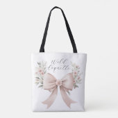 Coquette Bow Tote Bag (Achterkant)