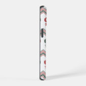 Coquette Bow Ugly Sweater Kerstvakantie iPhone 15 Case (Rechterkant)