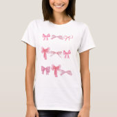 Coquette Bow Women T-shirt  (Voorkant)