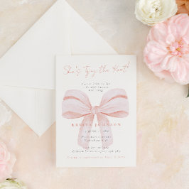 Coquette Bow Ze is het binden van de knoop Vrijgez Kaart