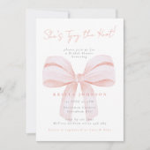 Coquette Bow Ze is het binden van de knoop Vrijgez Kaart (Voorkant)