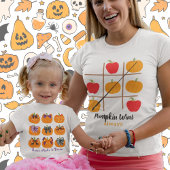 Coquette Bows en Oranje pompoenen T-shirt