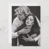 Coquette Bows Huwelijksuitnodiging Kaart (Achterkant)