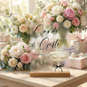 Coquette Bruidsfeest Kaarten en Cadeaus Tafel Acryl Bord