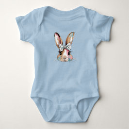 Coquette Bunny Bow Pasen Bodysuits & Rompertjes