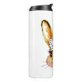 Coquette Bunny Bow Pasen Reizen Mokken & Thermal T Thermosbeker (Gedraaid links)