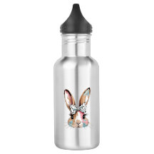 Coquette Bunny Bow Pasen Water Fles
