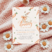 Coquette Bunny Genderneutraal Baby shower Kaart