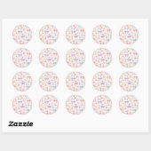 Coquette Bunny & Roze Strikers Pasen Sticker Vel (Vel)