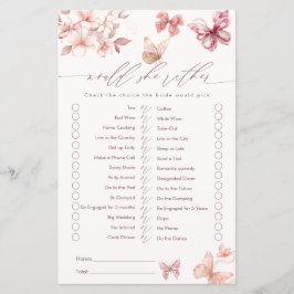 Coquette Butterfly wil liever Vrijgezellenfeest