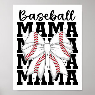Coquette Bysebyll Bow Bysebyll Mom Moederdag Bys Poster