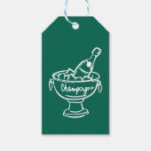 Coquette Champagne Cadeaulabel (Voorkant)