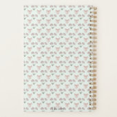 Coquette charme: ongedateerde maandelijkse planner (Achterkant)