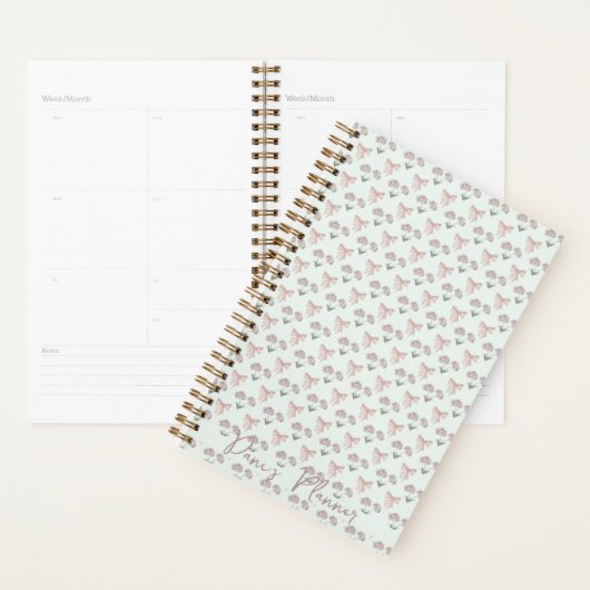 Coquette charme: ongedateerde maandelijkse planner (Display)