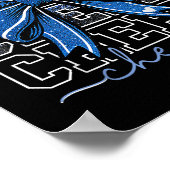 Coquette Cheer Bow Team Cheerleader B Poster (Hoek)