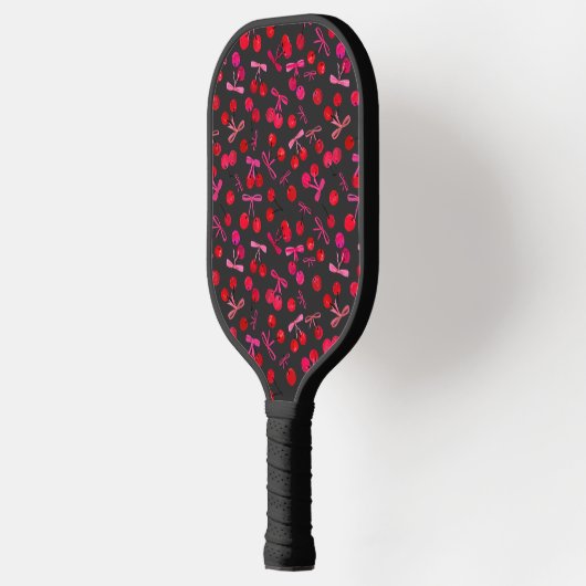 Coquette Cherry & boog patroon Pickleball Paddle (Links)