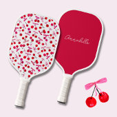 Coquette Cherry & boog patroon Pickleball Paddle