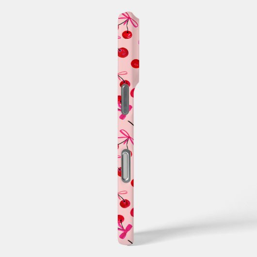 Coquette Cherry & Bow Case-Mate iPhone Case (Achterkant / Rechts)