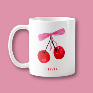 Coquette Cherry & Bow Koffiemok