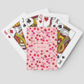 Coquette Cherry & Bow Pokerkaarten (Achterkant)