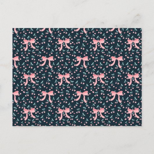 Coquette Cherry Briefkaart (Voorkant)