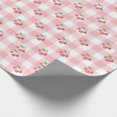Coquette Cherry Cadeaupapier (Hoek)