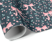 Coquette Cherry Cadeaupapier (Rol Hoek)