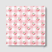 Coquette Cherry Monogam Vrijgezellenfeest Gastenboek (Achterkant)