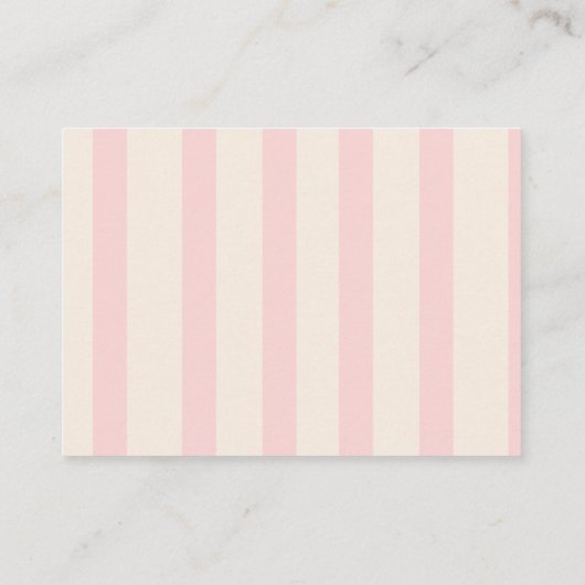 Coquette Cherry op Top Baby shower Boeken voor Bab Informatiekaartje (Achterkant)