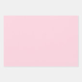 Coquette Cherry Pink Bow Wrapping Paper Sheet Set (Voorkant 2)