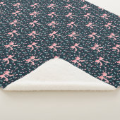 Coquette Cherry Sherpa Deken (3/4)